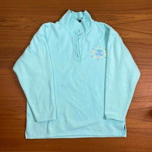 Vintage 90s ActiveFrontier Sport Collared Blue Sweater - S